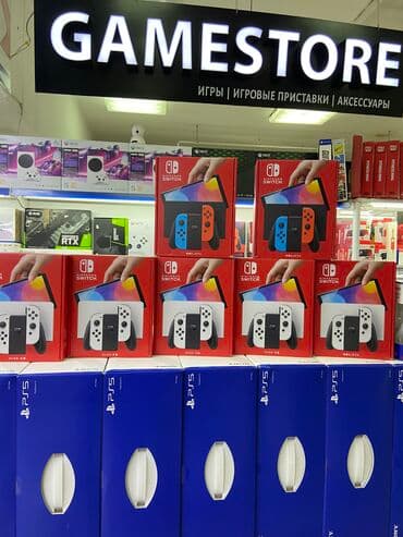 Nintendo switch oled 
новая