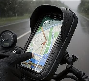 чехлы на xs: Водонепроницаемый держатель-сумка для смартфона на руль — 2