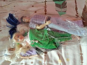 барби кукула: 1000 сом за все,Набор игрушек для кукол (формат Barbie) В комплекте — 2