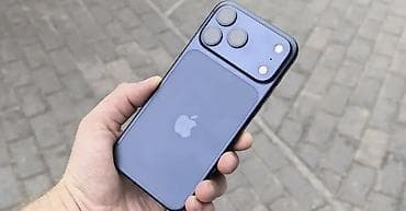 IPhone 17 Pro Max, Новый, 256 ГБ, Синий, Кабель, 100 %