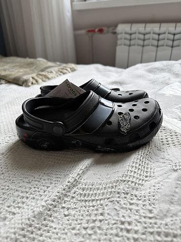 Балдар дүйнөсү: Crocs Classic Clog x Batman размер 6,8 или же 38 - Цвет: чёрный с — 2