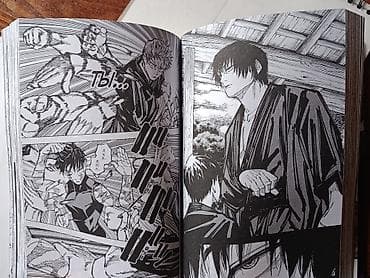 человек бензопила манга: Манга «Магическая битва», том 9 — «Перелётный гусь. Пламя» Автор: Гэгэ — 3