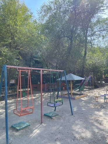 квартира в районе ошского рынка: 2 бөлмө, 42 кв. м, Хрущевка, 4 кабат, Евроремонт — 10