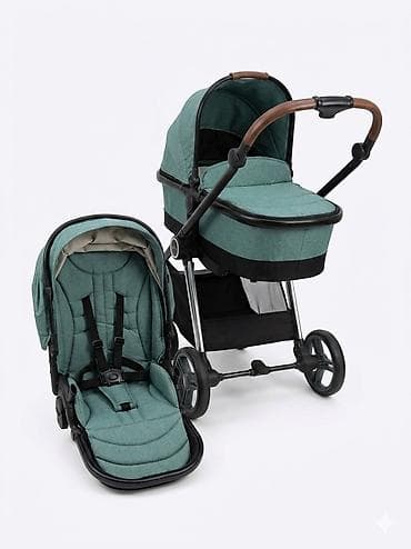 Коляски: Универсальная коляска 2-в-1 (люлька + прогулочный блок), цвет — 1