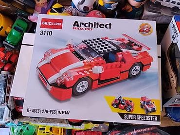 Дом и сад: Конструктор BRICK Architect 3110 — Super Speedster - Набор из 278+ — 1