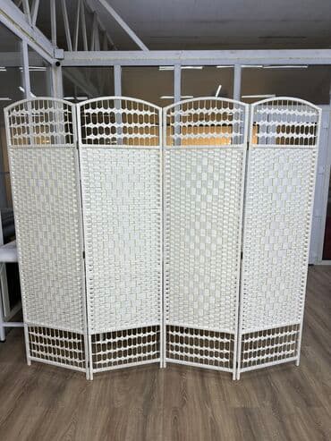 7 микра район: Ширма Ширма плетенка 180 длина 50 ширина одной секции в ширме 4 — 4
