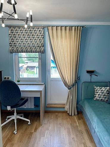 шторки для балкона: Комплект штор, Блэкаут, Светонепроницаемая, Готовое изделие, Для балкона — 1