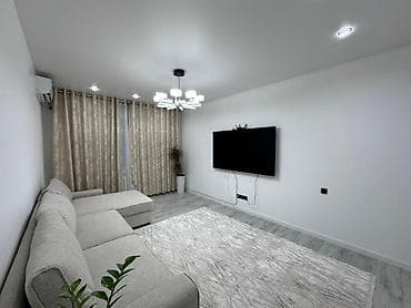 flat osh: 2 комнаты, 52 м², 105 серия, 4 этаж, Евроремонт — 3