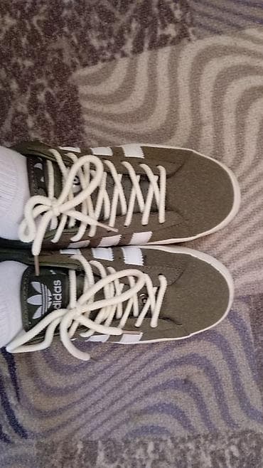 мужские ботинки замша: Мужские кроссовки, 37, & Other Stories, Новый, цвет - Зеленый, Платная доставка, Самовывоз — 2