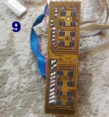 скупка старых нерабочих телевизоров: Продаю 1.платы ТВ Рубин от 50 до 350 сом № №1 - 29 Стирающая и — 9