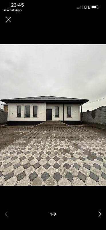 Дома: Продается одноэтажный современный дом с просторным двором, вымощенным — 1