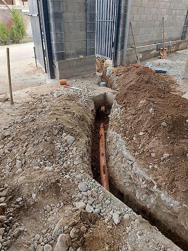 Сантехниктер: Монтаж наружной канализации и дренажа под ключ - Прокладка траншей с — 4