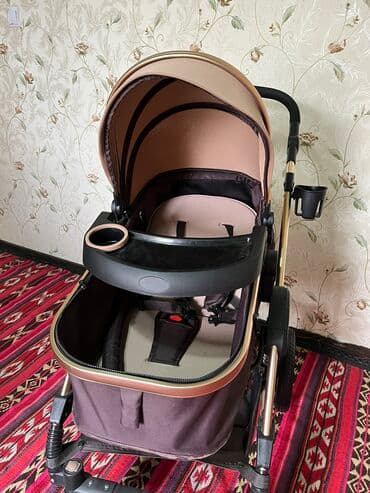 бу коляски для новорожденных: Коляска, цвет - Коричневый, Новый — 5