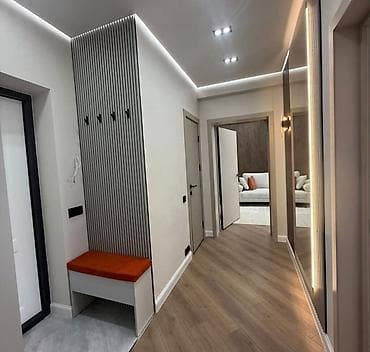 110: 2 комнаты, 59 м², Асанбай мкр Элитка, 5 этаж, Дизайнерский ремонт — 3