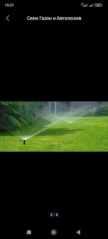 косим траву: Покос газона, уход за Розами — 3