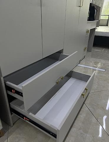 small table: Спальный гарнитур, Шкаф, цвет - Серый — 4