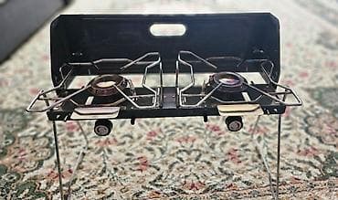 Срочно продаю двухконфорочную походную газовую плиту с — 5