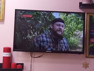 Телевизор Hisense, диагональ примерно 32–40 дюймов (по габаритам — at lalafo.kg Телевизор Hisense, диагональ примерно 32–40 дюймов (по габаритам —