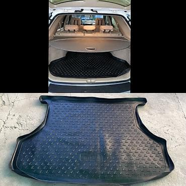 Родные Резиновые Полики Для багажника Lexus, цвет - Черный, Новый, Самовывоз