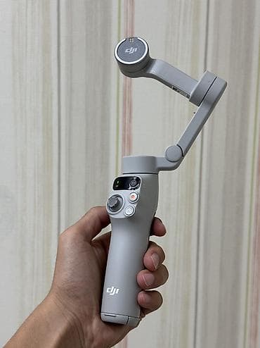 360 camera: Стабилизатор для смартфона DJI Osmo Mobile 7 Компактный трёхосевой — 1