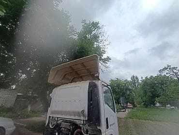 Унаа тетиктери: Алдыңкы спойлер Isuzu 2014 г., Колдонулган, Оригинал — 2