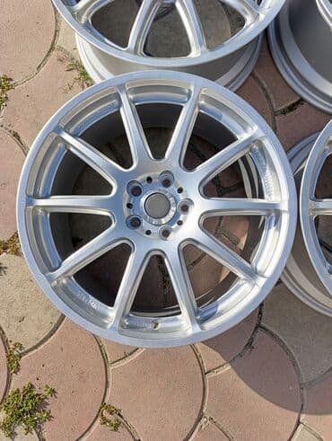 крашеные диски фото: Диски R 17 RAYS, Комплект, отверстий - 5, Б/у — 3