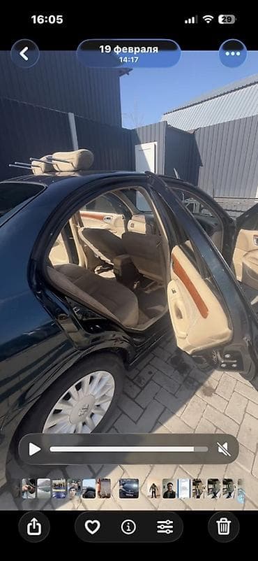 арзан машине: Nissan Bluebird: 2003 г., 2 л, Автомат, Бензин, Седан — 4