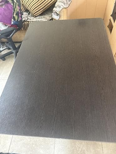 Офисная мебель: Кухонный стол, Прямоугольный, Нераскладной — 1