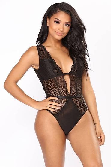 Нижнее белье, боди сексуальное прозрачное пижамное бикини с at lalafo.kg Нижнее белье, боди сексуальное прозрачное пижамное бикини с