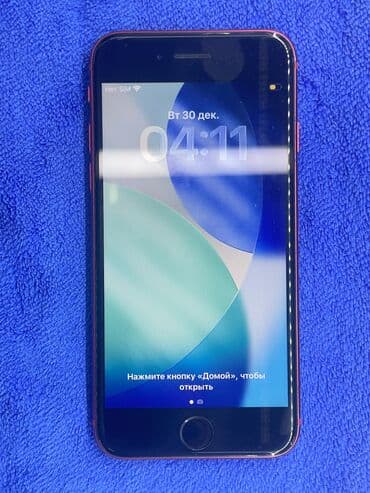 фен бу: IPhone SE, Б/у, 64 ГБ, Красный, 74 % — 4