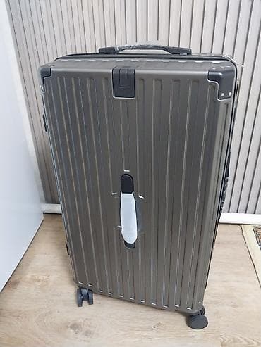 сумки чемоданы: Чемодан, Новый, Материал: Пластик, Большой (более 70 л), Твердый корпус — 3