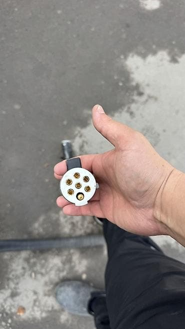 Генераторы: Спиральный электрокабель для прицепа (7‑контактный разъём) - Тип — 2