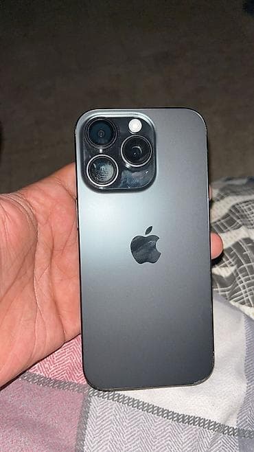 Apple iPhone: IPhone 16 Pro, Б/у, Черный — 1