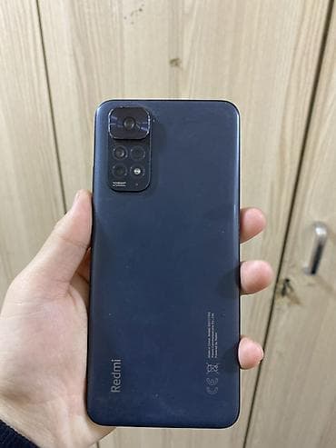 Redmi, Redmi Note 11S, Б/у, 64 ГБ, цвет - Черный, 2 SIM