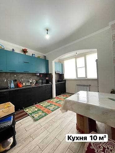 2 бөлмө, 68 м², Жал мкр (а.и. Жогорку, Ортоңку, Төмөнкү) 106-серия жакшыртылган, 8 кабат, Евро оңдоо