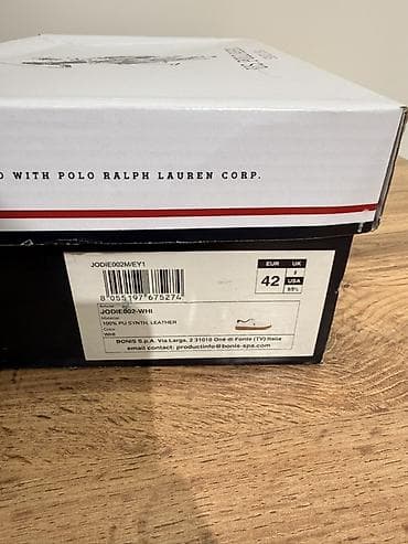 polo рюкзак: Мужские кроссовки, 42, Новый, цвет - Белый, Самовывоз, Платная доставка — 7