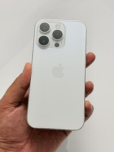 IPhone 14 Pro, Б/у, 256 ГБ, Белый, Кабель, 100 %