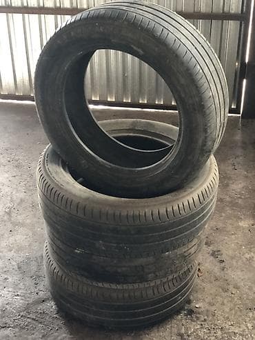 mishelin: Шины 225 / 55 / R 17, Лето, Б/у, Комплект, Легковые, Michelin — 3