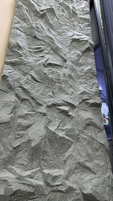 solutions third edition: Декоративная 3D‑панель под скалу/бетон - Фактура: выраженный рельеф — 1