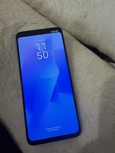 Redmi, Redmi 12, Б/у, 128 ГБ, цвет - Голубой, 2 SIM