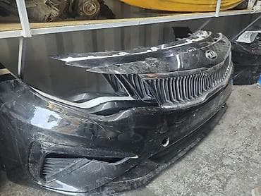 Передний бампер с решеткой радиатора для Kia K900/K9 (рестайлинг). -