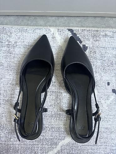 Сабо, 37, H&M, Новый, цвет - Черный