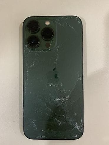 hero 9: IPhone 13 Pro, 256 ГБ, зелёный Редкий цвет но крышка сломана Акб — 2