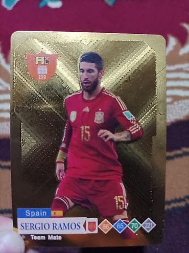коллекция: Коллекционная карта SERGIO RAMOS — Spain (Team Mate) - Серия — 1