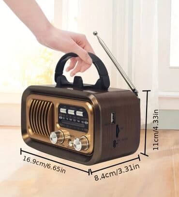 сони магнитафон: Портативное ретро-радио R-868TS с длительным временем работы — 3