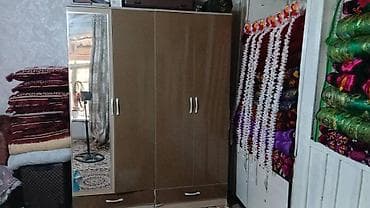 Спальный гарнитур: кровать + шкаф -Спальный абалы ото жакшы срочно