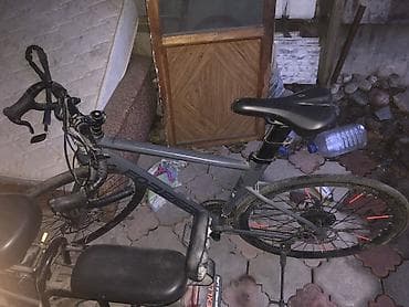 Охота и рыбалка: Городской велосипед, Рама L (172 - 185 см), Б/у — 7