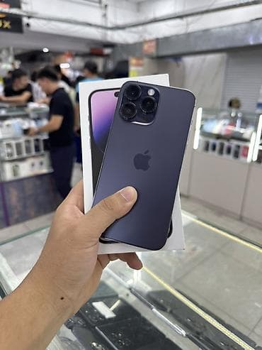 14 pro max: IPhone 14 Pro Max, Б/у, 256 ГБ, Deep Purple, Коробка, 84 % — 2