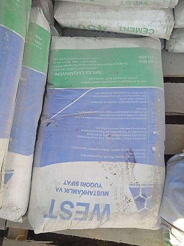 мешки для карго: WEST (Андижан) цемент, M-450, 50 кг/м³ — 1