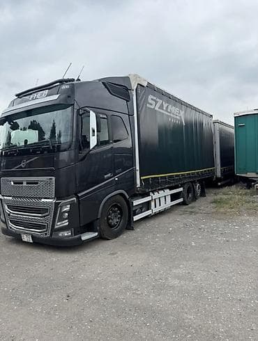 Тягач, Volvo, 2016 г., Тентованный